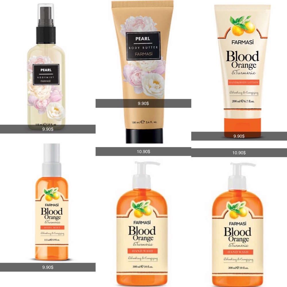 Lotions, hand soap!